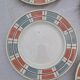 Lot De 8 Assiettes Plates Manufacture Salins