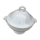 White soup bowl