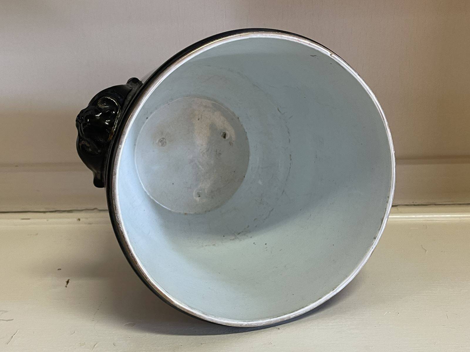 19th century English porcelain cachepot