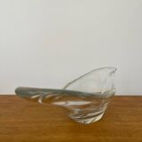 Coupe / vide poche cristal  signée Daum