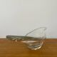 Coupe / vide poche cristal  signée Daum