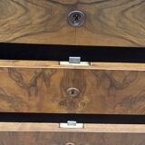 Commode Louis-Philippe en Ronce de Noyer – Fin XIXe