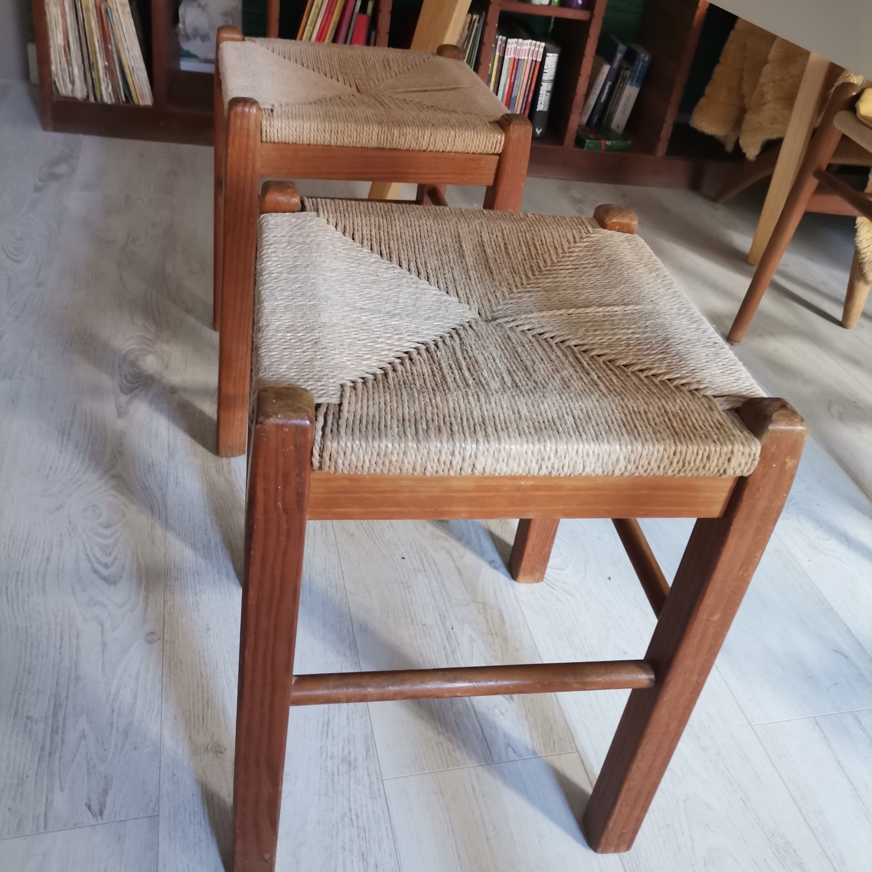Portuguese wooden stools