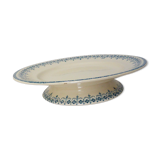 Plate on pedestal compotier of Longwy model Bordeaux 211277