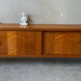 Vintage wooden sideboard from the 60s (shallow)