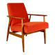 Orange Lis Lounge Chair by Henryk Lis, 1970s
