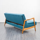 Vintage sofa, convertible, cherry, restored