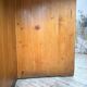 Square modernist table made of solid pine from the 1950s.