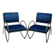 Bauhaus style armchairs from the 80s