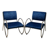 Bauhaus style armchairs from the 80s