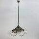 Lampe en verre et métal