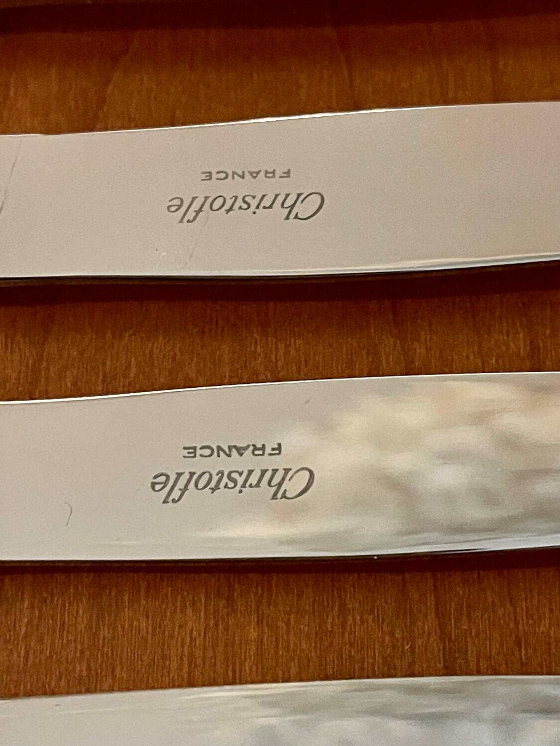 Christofle malmaison cutlery 88 pieces new condition