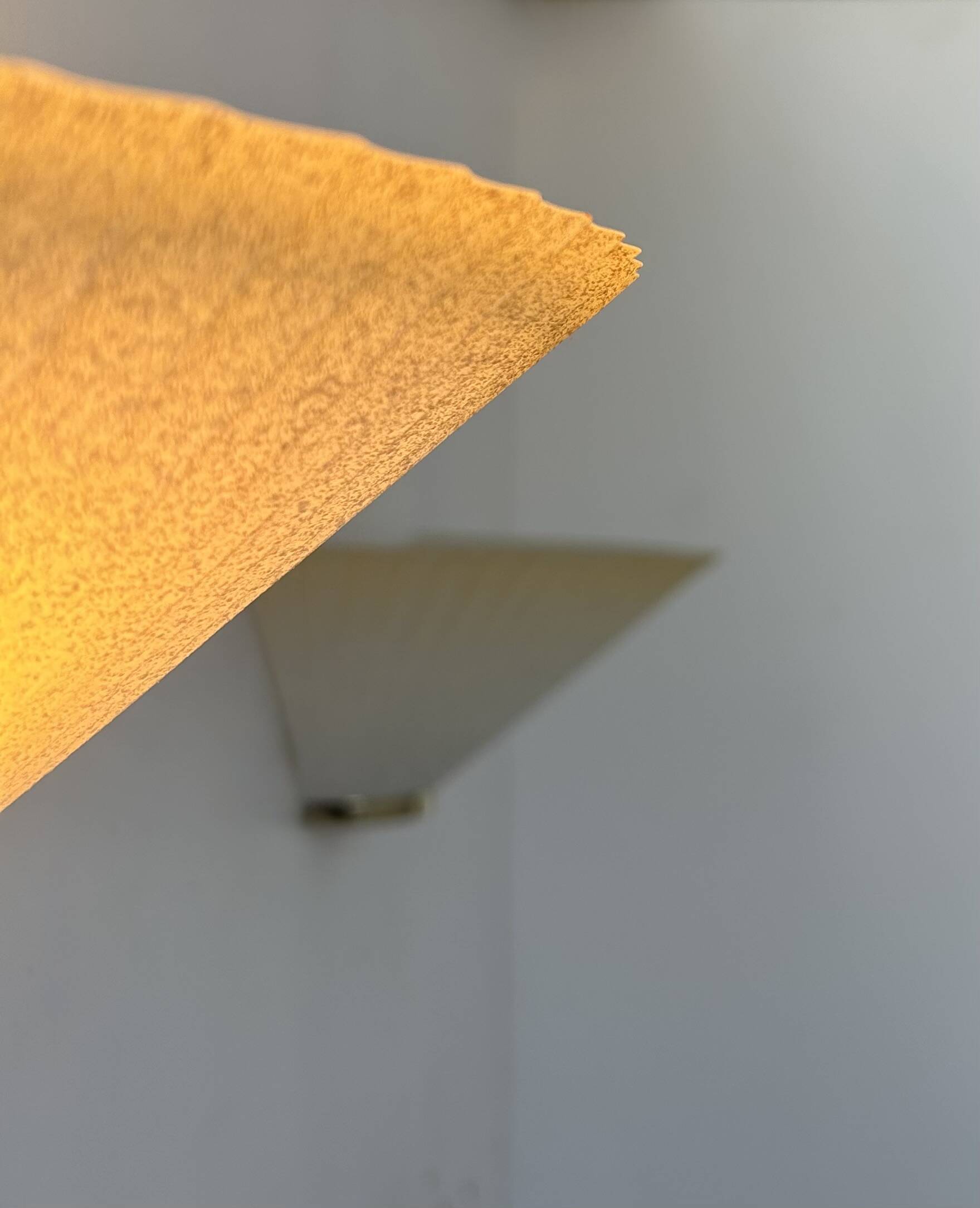 Paire d'appliques vintage coquillage, verre et laiton, France, 1970