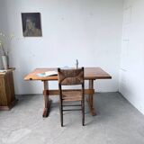 Mountain furniture table made of solid pine