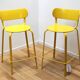 Pair of Stil high stools, LaPalma