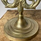 Paire de chandeliers en bronze