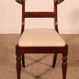 Set of 10 Restoration Period Mahogany Chairs