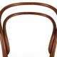 Vintage armchair in bentwood with canework, France ca. 1950