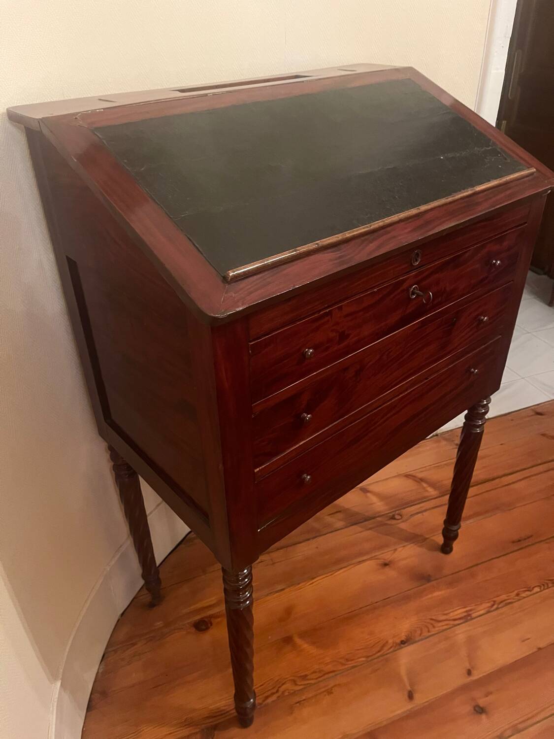 Mahogany writing desk