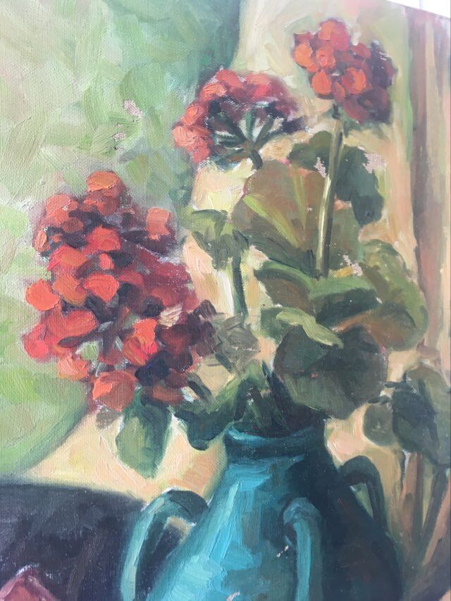 Oil painting on canvas