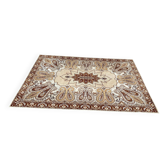 Tapis persan pure laine peignée à fleurs 200x300 Teppich imperial