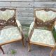 Paire de fauteuils et paire de chaises Art Nouveau