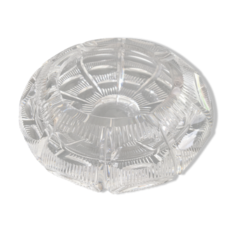 Cut crystal ashtray