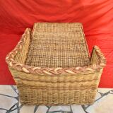 Méridienne en osier vintage