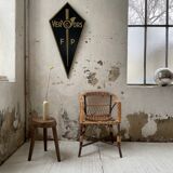 Popular rope, wicker and wood chair