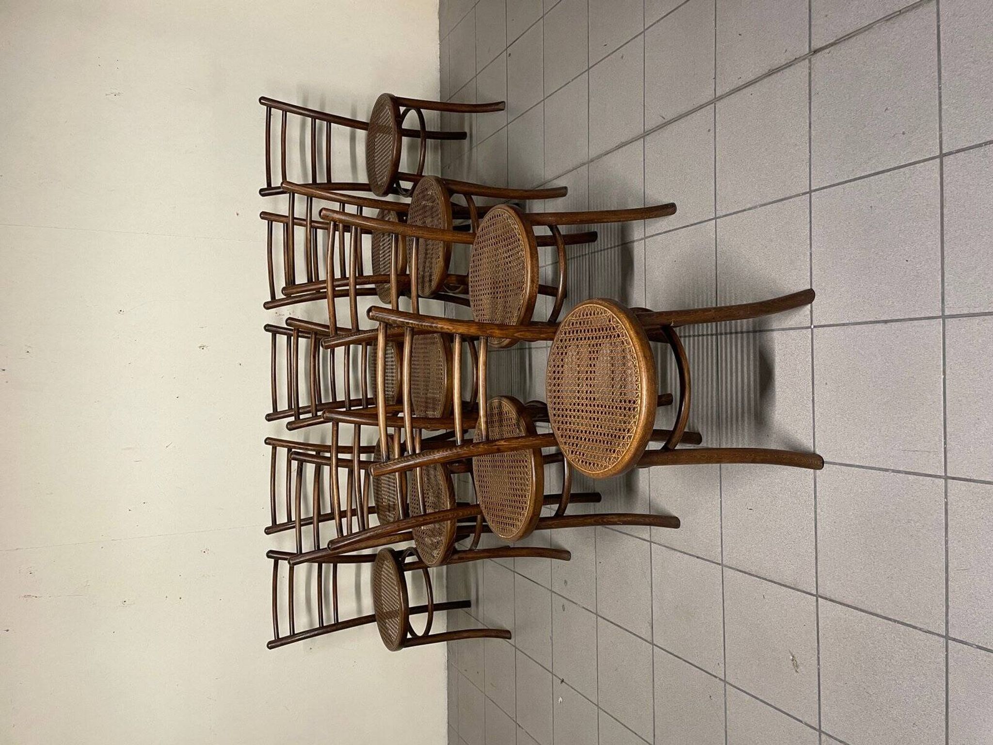 Chairs, Italy, late 19th century, set of 11