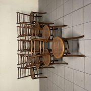 Chairs, Italy, late 19th century, set of 11