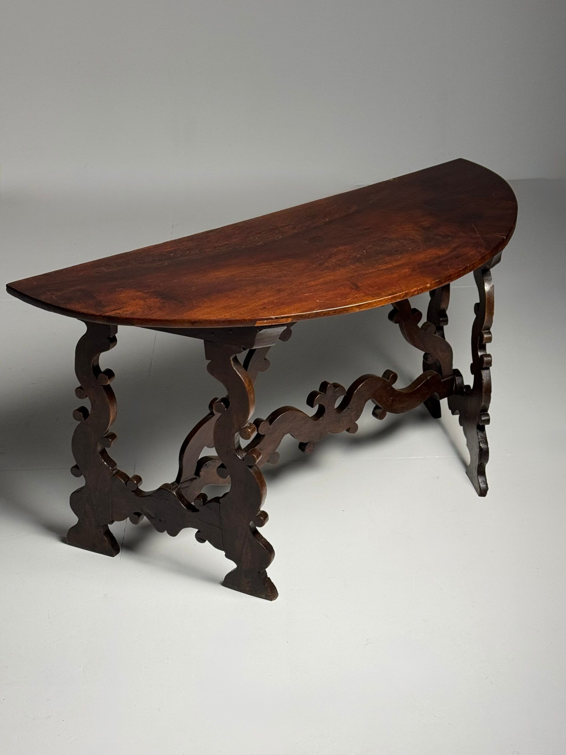 Italian demi-lune tables (2)