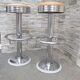 Paire de tabourets de bar style américain,professionnels