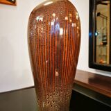 Large vintage drop vase in glazed ceramic from the 70s