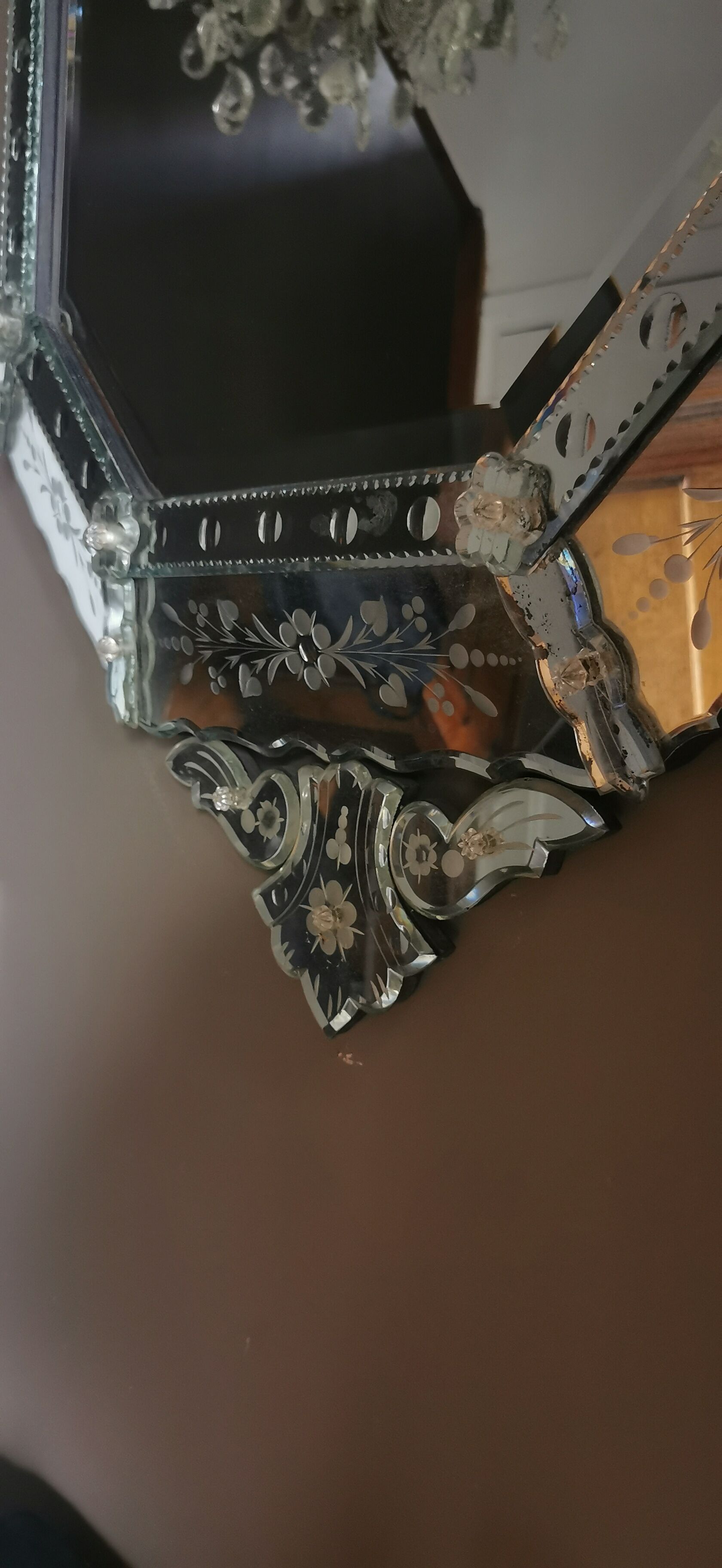 Mirror of ancient venice