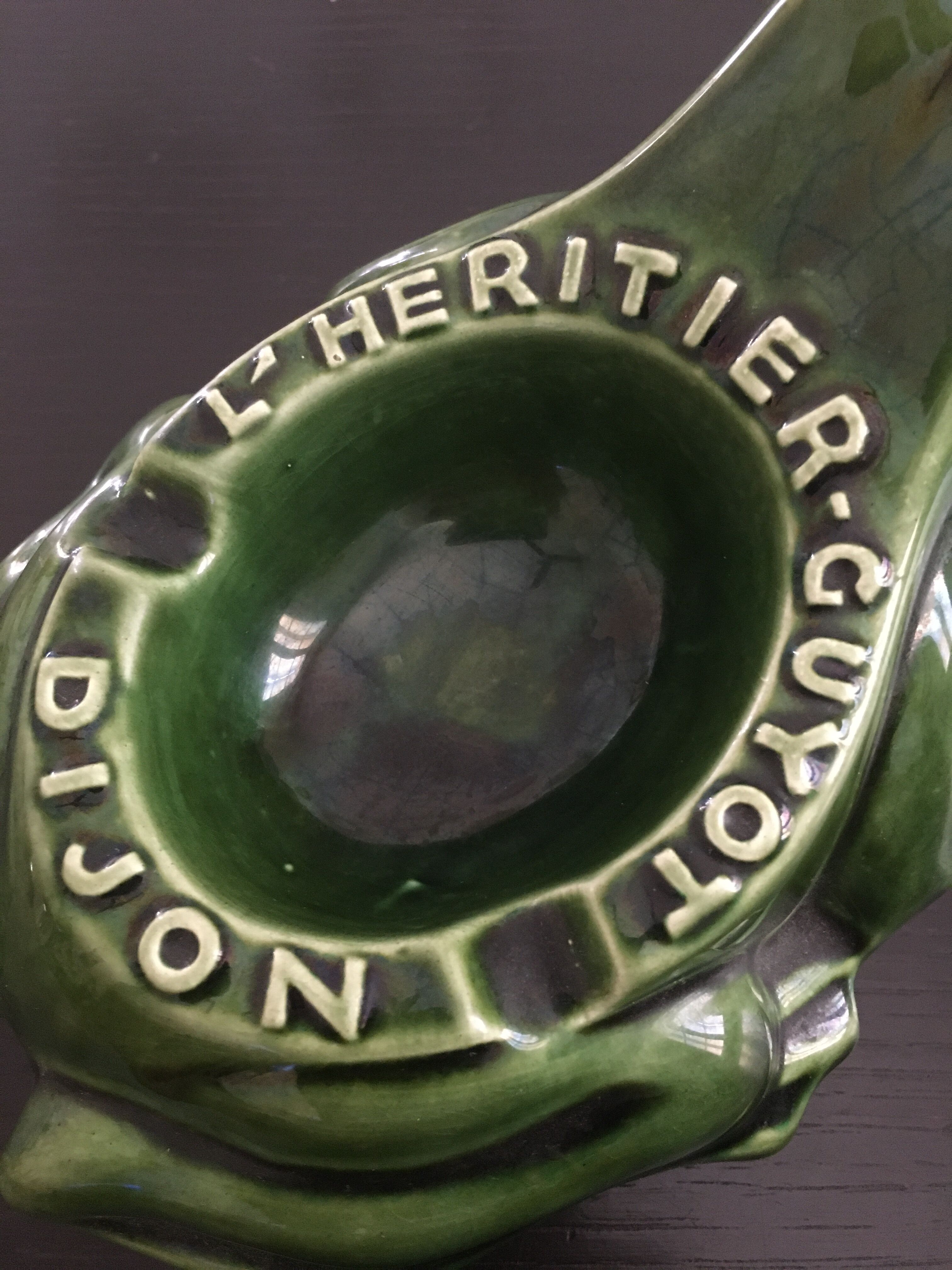 Frog ashtray L'Héritier Guyot
