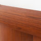 Vintage teak buffet with sliding doors, France 1960