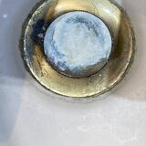 Pink shell-shaped basin