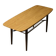 Low Mid-Century Danish Modern Teak Hyggebord 55 Coffee Table with shelf