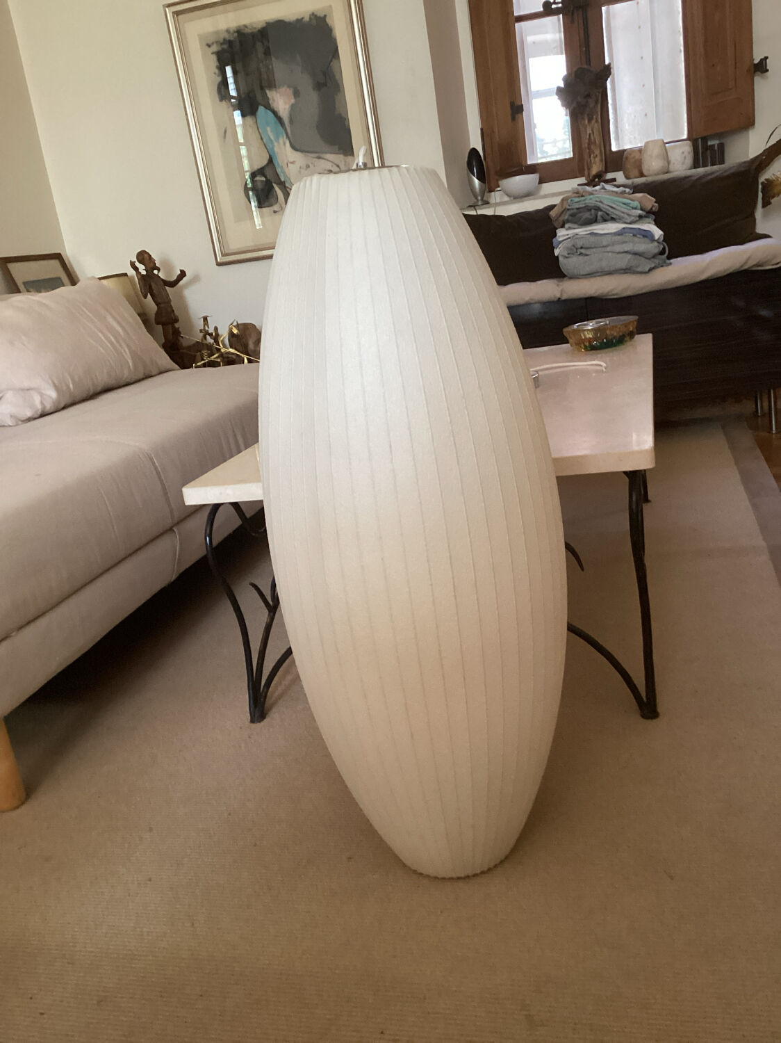 Cigar Bubble Lamp by George Nelson