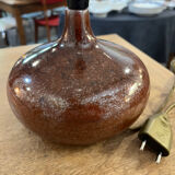 Vintage stoneware floor lamp