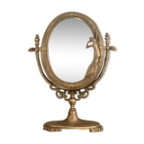 Art nouveau psyche mirror