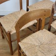 Vintage J39 chairs by Børge Mogensen for FDB, 1965