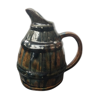 Former digoin ceramics brown shape pitcher