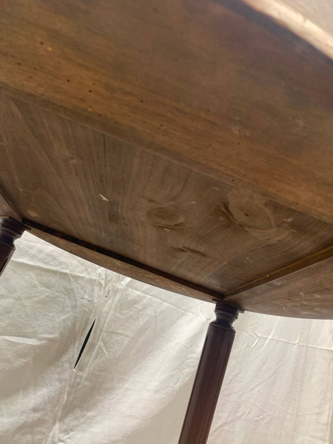 Louis XVI style bouillotte table