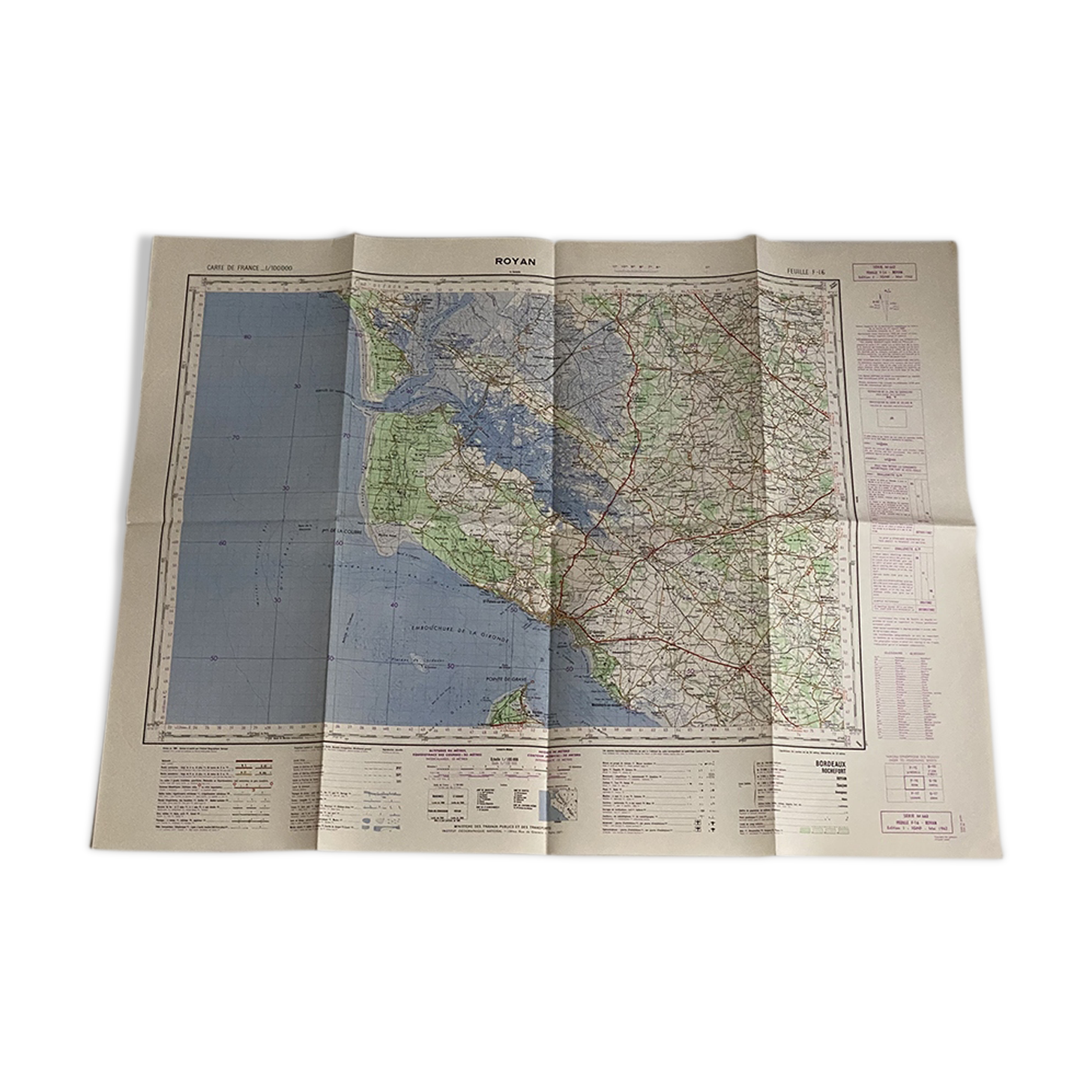 Map Royan 1962