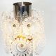 1970s chrome pendant lamp by Solken Leuchten - 3 available