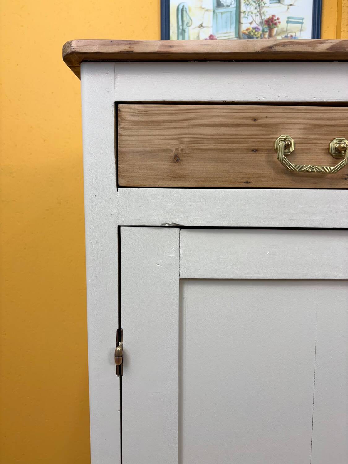 Antique wooden sideboard