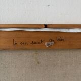 Window on the sea signed