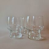 4 Lever water glasses